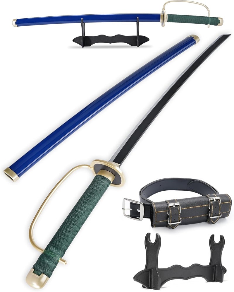 Cold Blade Katana Sword - 41 inches Katana Replica with Holster Belt and Display Stand - Sword with Authentic Design - Image 1